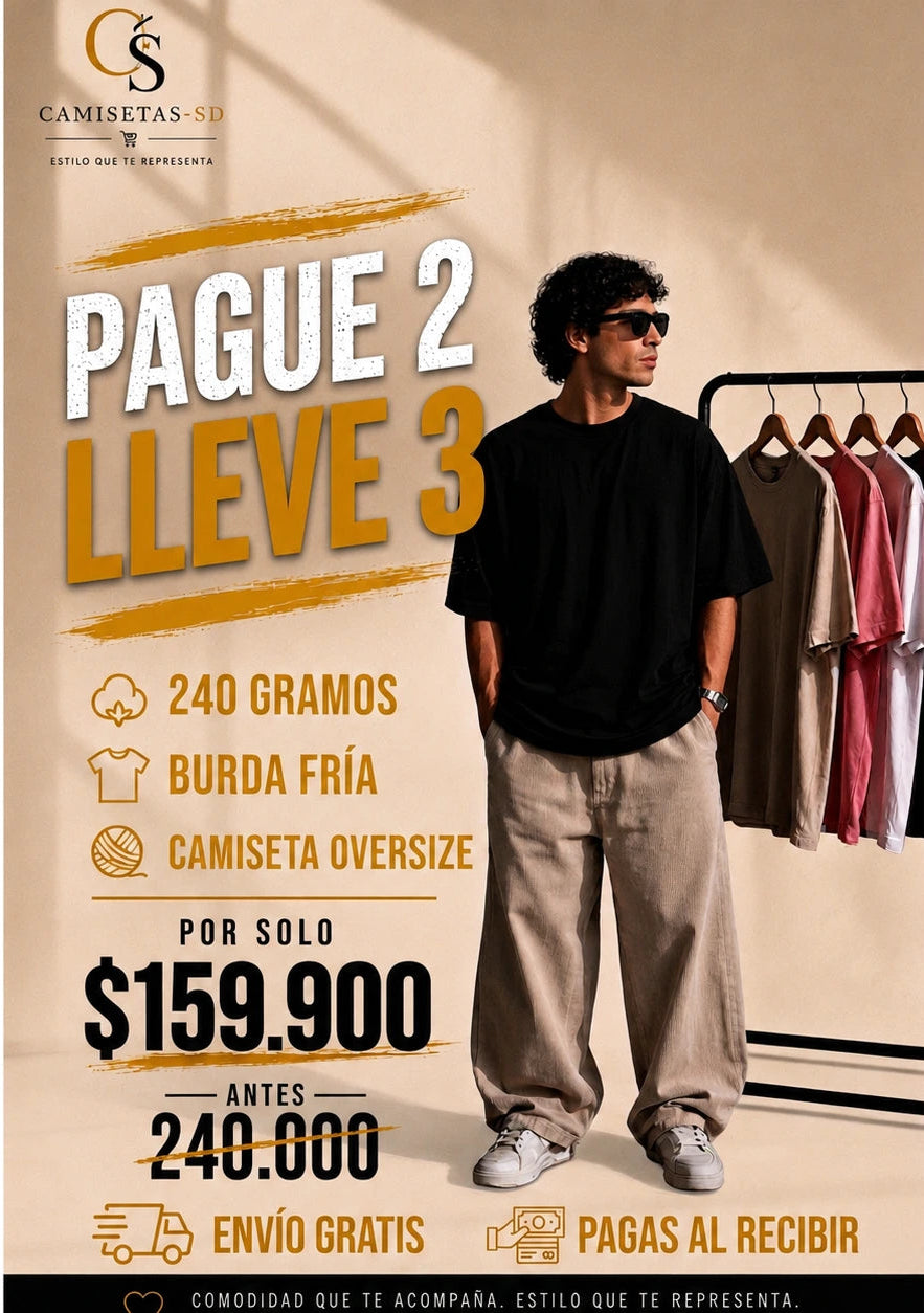 Camisetas-SD OVERSIZE